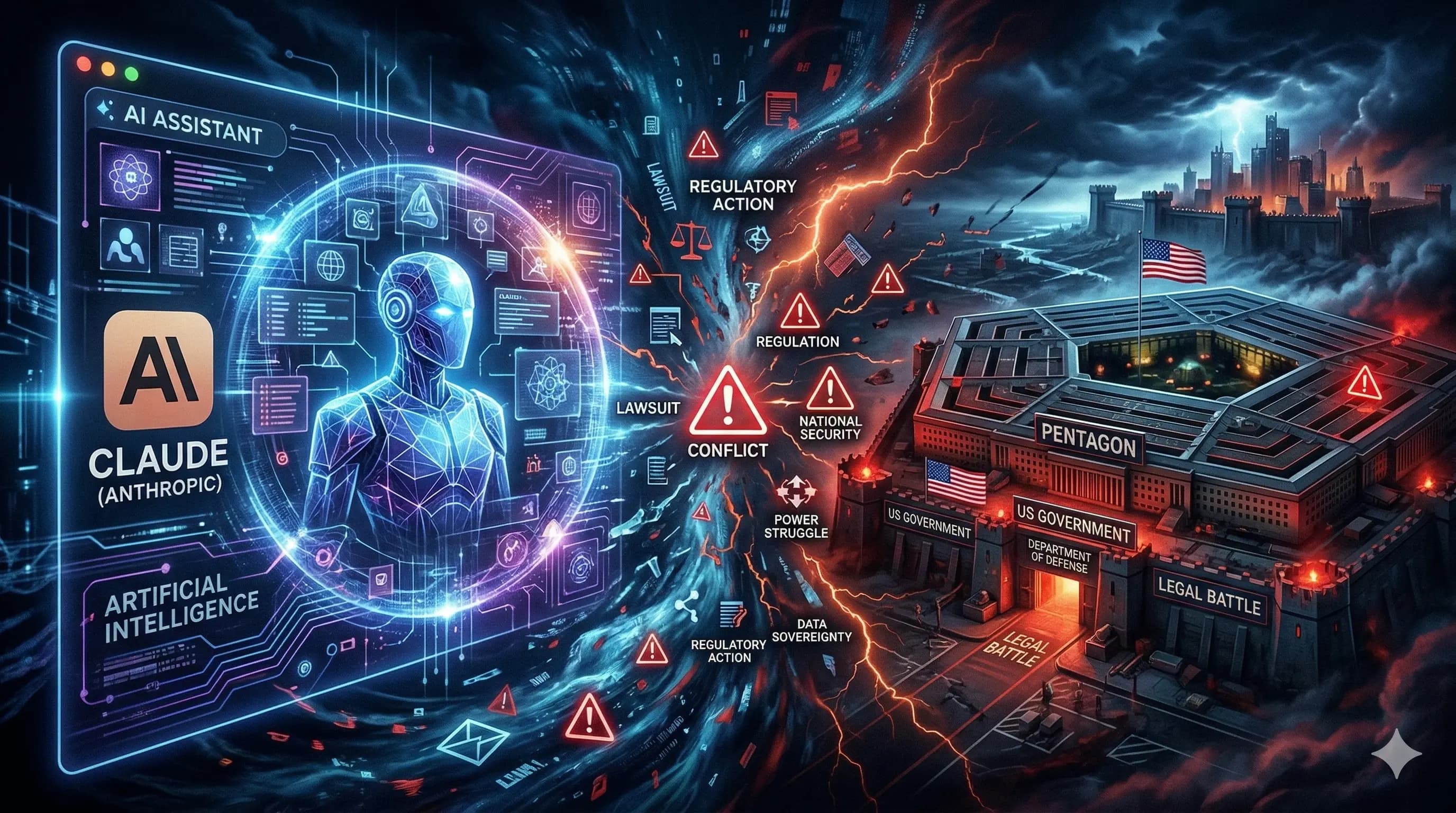 Anthropic Mau Gugat Pentagon Setelah Dicap Risiko oleh Pemerintah AS