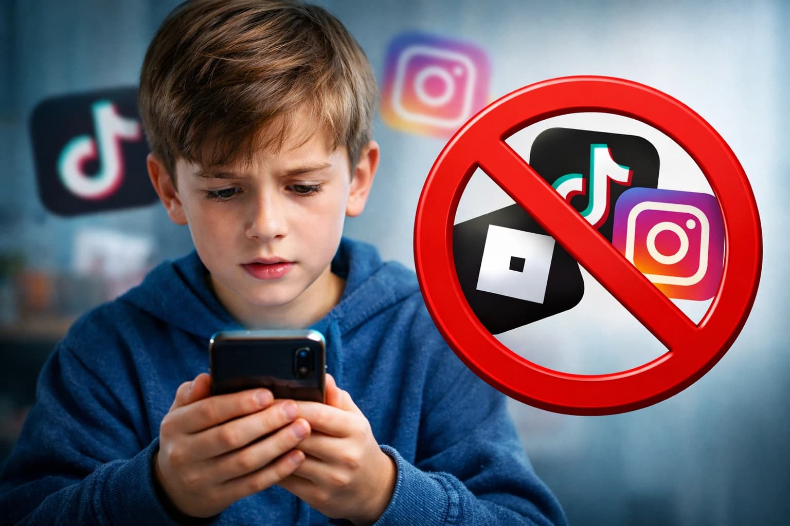 Anak di Bawah 16 Tahun Dilarang Punya Akun TikTok, Instagram dan Roblox? Ini Aturan Baru dari Pemerintah